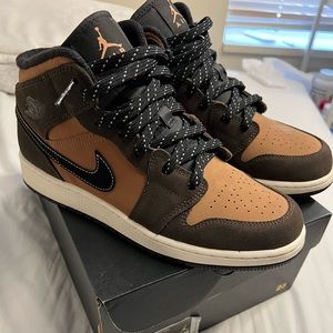 air jordan 1 mid earth tones